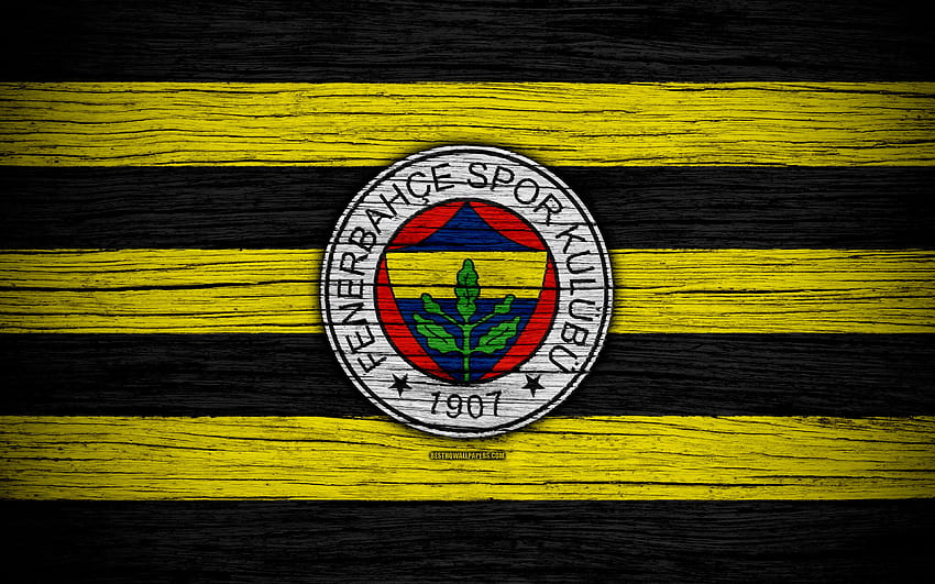 Fenerbahçe, , Turquie, texture bois, Fenerbahçe Fond d'écran HD