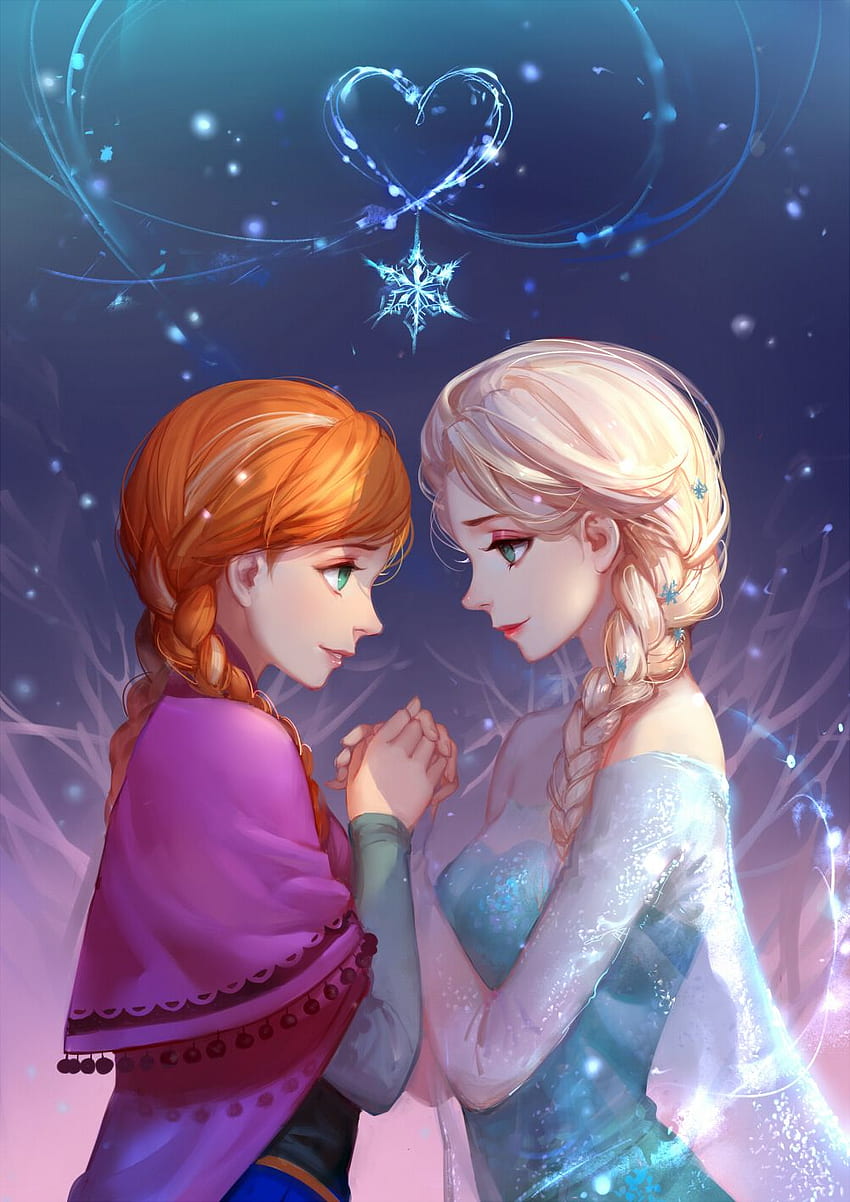 Mobile Anime, Elsa Frozen Disney HD phone wallpaper