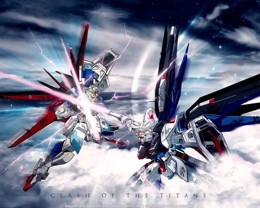 Gundam and Background , Cool Gundam HD wallpaper
