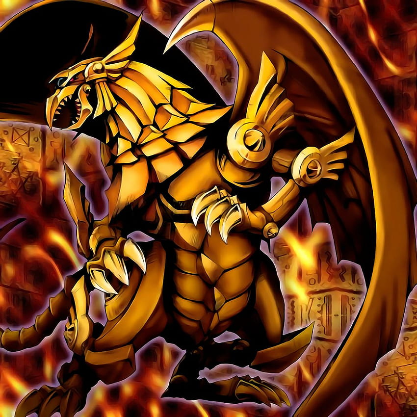 The Winged Dragon Of Ra Yu Gi Oh! Duel Monsters, Yu-Gi-Oh! Egyptian God Cards HD phone wallpaper