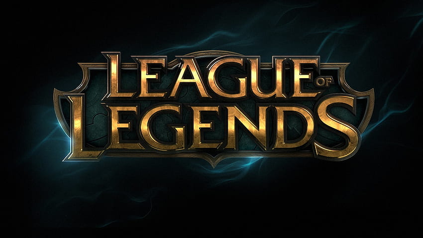 logo league of legends, tekst, czcionka, logo, gry, grafika - wykorzystanie, logo legendy Tapeta HD
