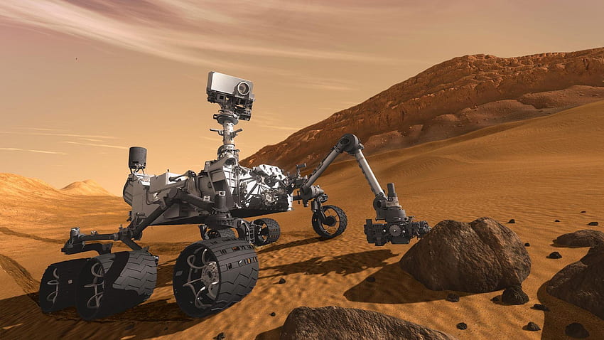 ESTRELLA NUEVA. El Mars Rover, Curiosity. temporada 38 fondo de pantalla