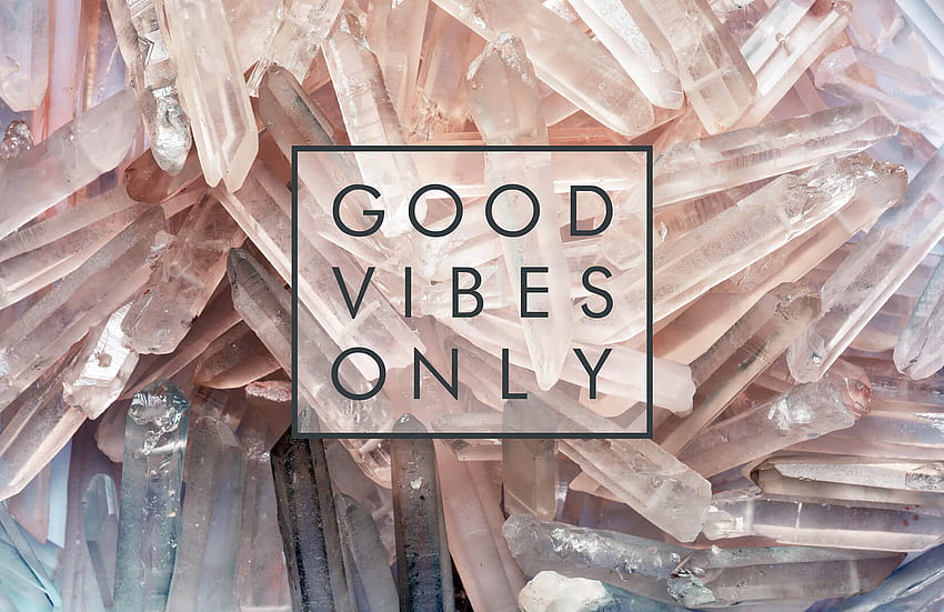Good Vibes Only Motivational Mural, Positive Vibes HD wallpaper
