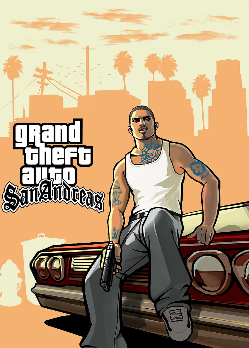 Gta San Andreas: Cesar Vialpando. San Andreas Grand Theft Auto, San Andreas GTA, Grand Theft Auto grafika Tapeta na telefon HD