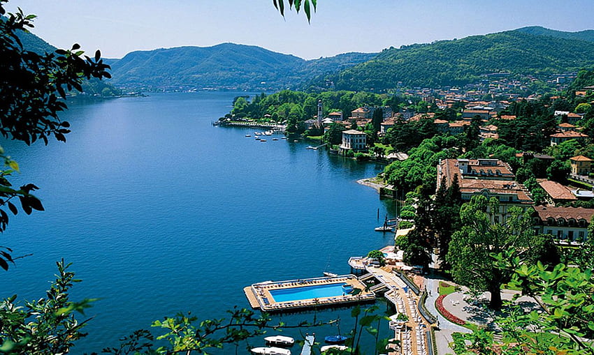 Lake Como, Italy HD wallpaper