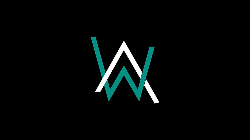 Logotipo de Alan Walker, sinal de Alan Walker papel de parede HD