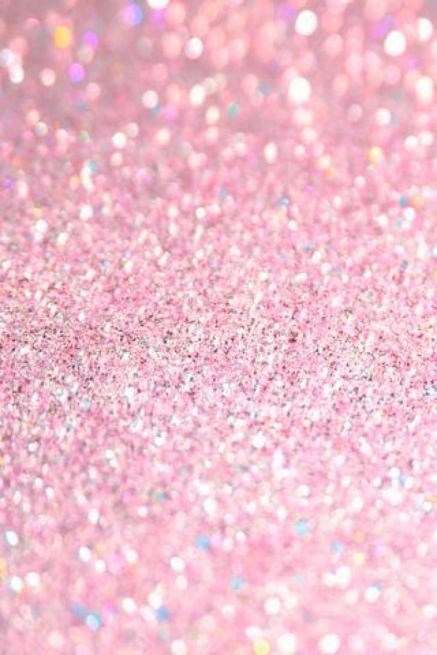 Rosa gestreiftes Großbritannien - hellrosa Glitter-Hintergrund -, Pastellrosa-Glitter HD-Handy-Hintergrundbild