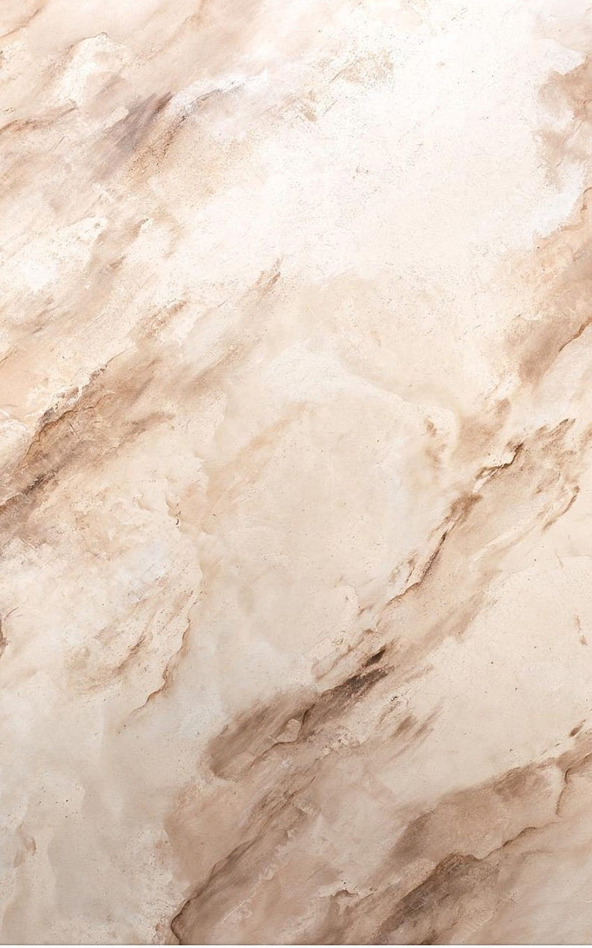 大理石にジャネット・カイコネン。 ベージュ , ベージュの美学, 審美的な背景, ベージュ iPhone HD電話の壁紙