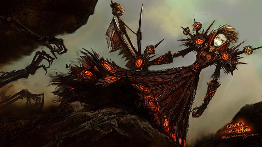 dunia warcraft mayat hidup seni fantasi penyihir Seni Wallpaper HD