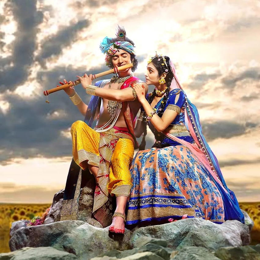 Radha Krishna Serie, Radha Krishna HD-Handy-Hintergrundbild