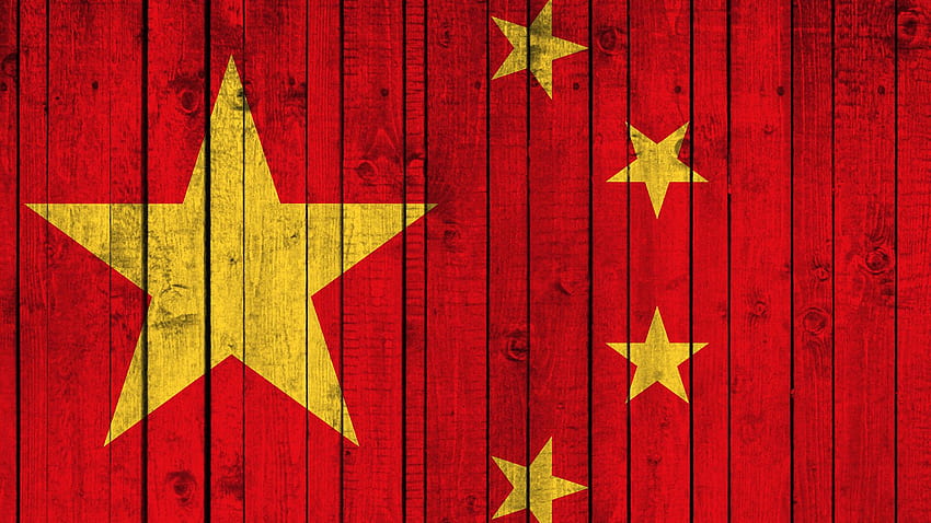 Wielka chińska flaga Chin w branży e-commerce Gorączka złota, Chiny w kolorze czerwonym Tapeta HD
