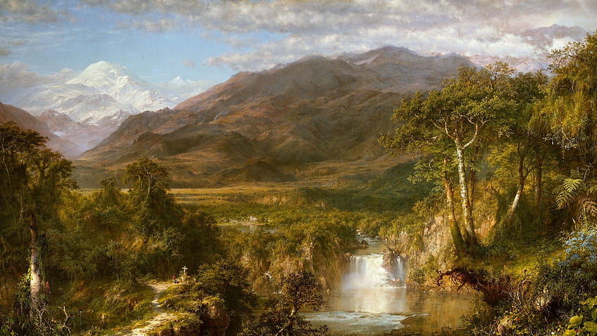 Famous For Group - Heart Of The Andes - -, Famous Paintings HD wallpaper