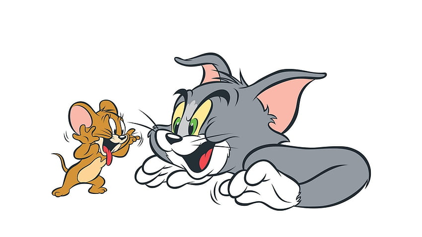 tom ve jerry, arka plan, Sevimli Tom ve Jerry HD duvar kağıdı