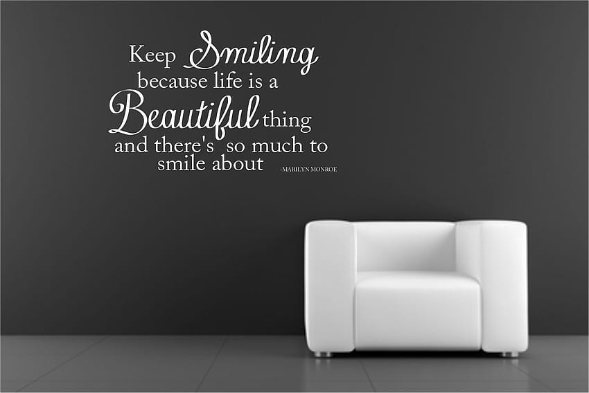 Smile Quotes - Keep Smile HD wallpaper