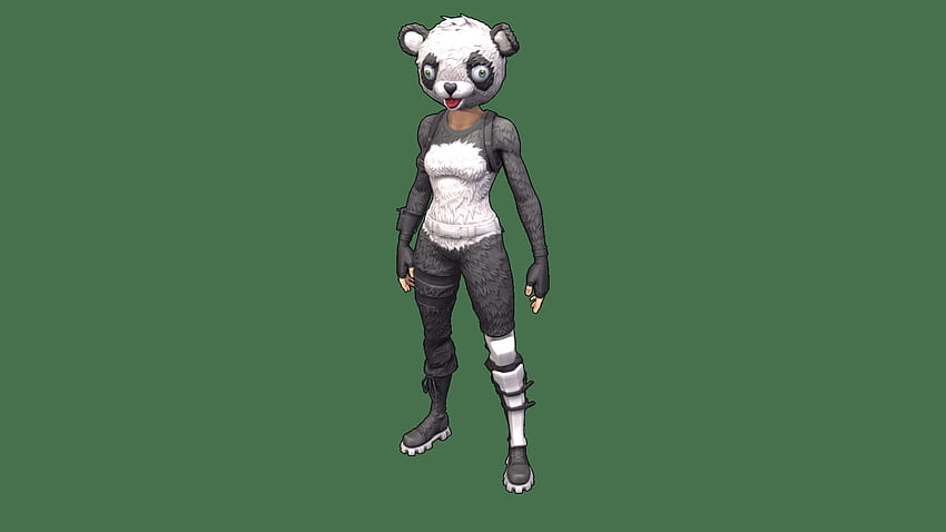 P.A.N.D.A Team Leader, Fortnite Panda HD wallpaper