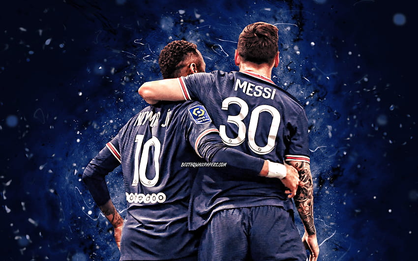 Download Messi and NeymarTitans of the Soccer Field Wallpaper  Wallpapers com