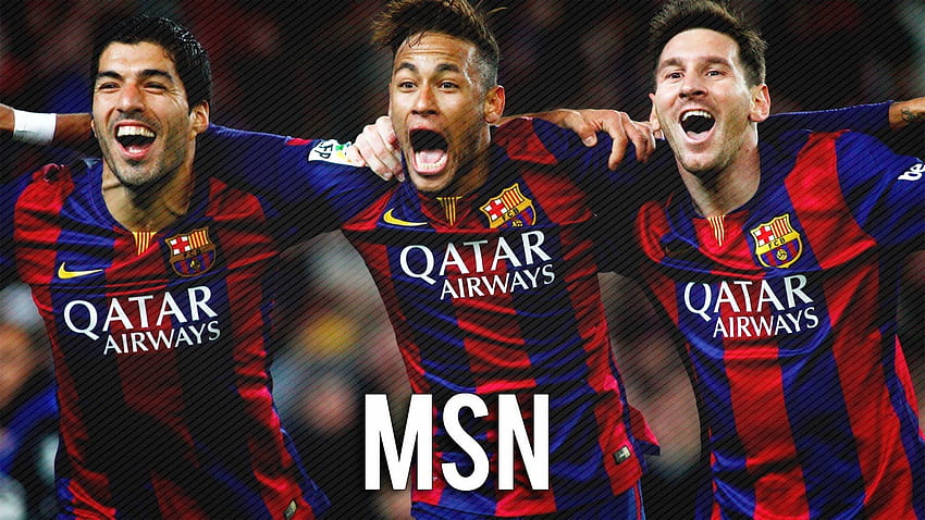 Msn Barcelona, ​​Messi Suarez Neymar HD duvar kağıdı