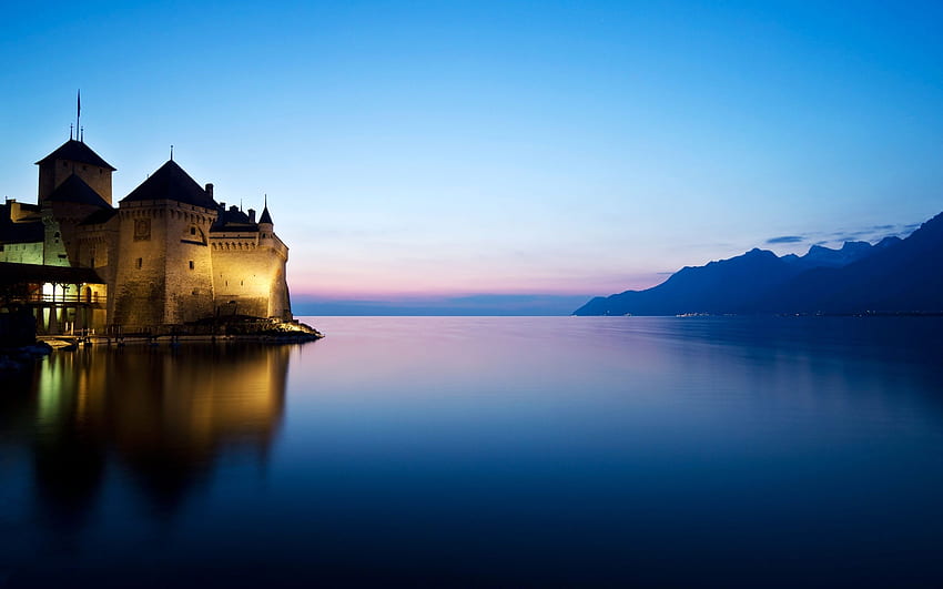 Swiss Landscape Best [] for your , Mobile & Tablet. Explore . for Windows 10, , 2016, Blue and Pink Landscape HD wallpaper