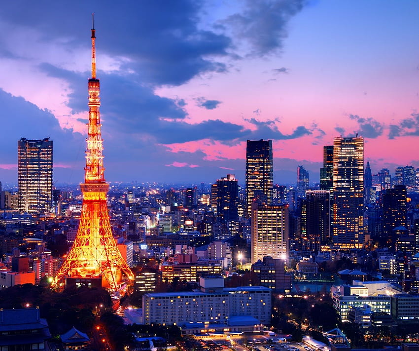 HD wallpaper: Tokyo Tower, Japan, Eiffel tower, Paris, Asia, Sunset, Sony,  Roppongi | Wallpaper Flare