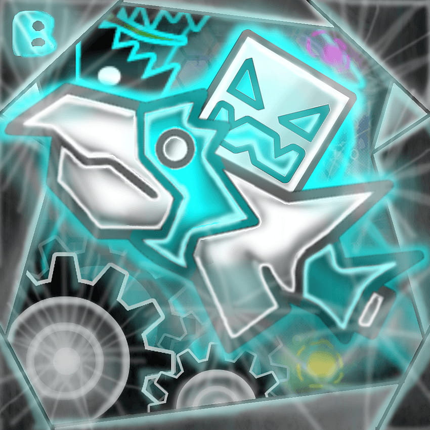 Geometry Dash HD phone wallpaper