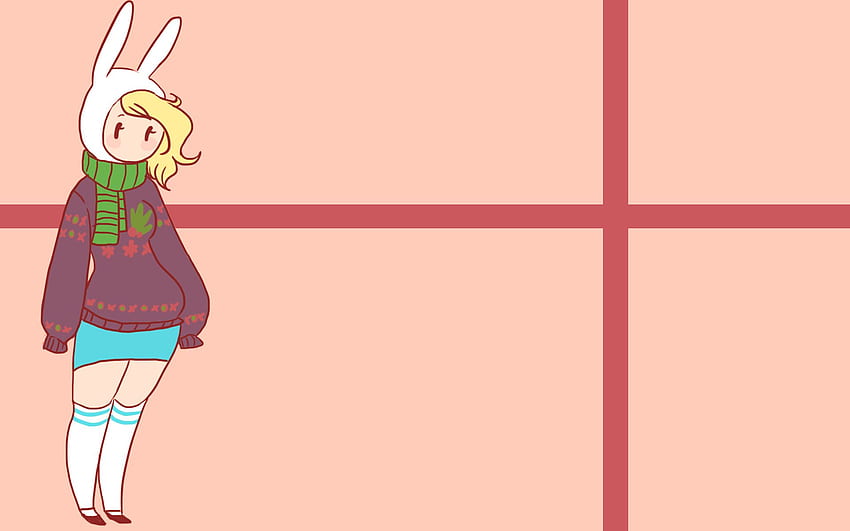 Adventure Time, Fionna The Human, Christmas, Sweater, Fiona Adventure Time HD wallpaper