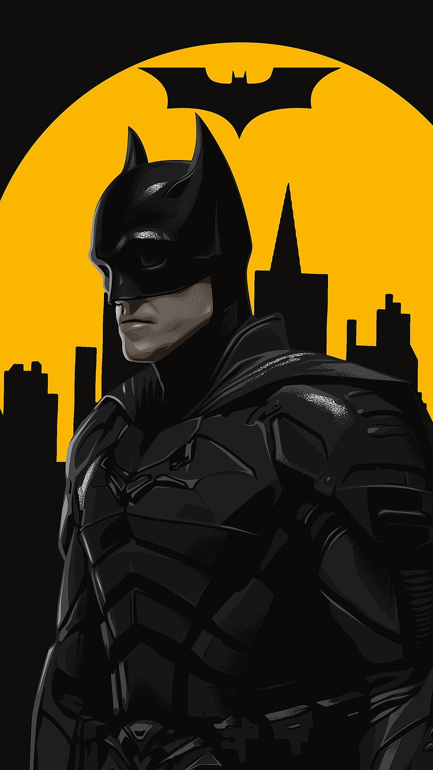 Batman Logo Evolution Poster
