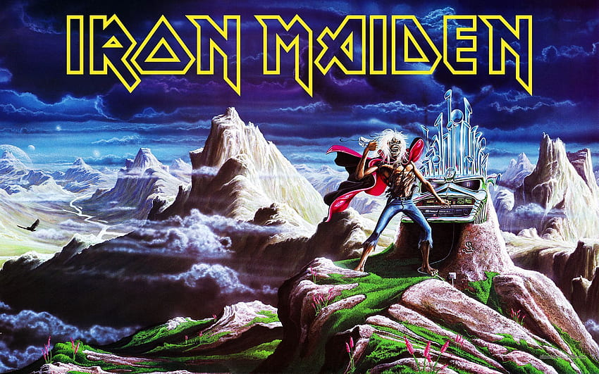 Iron Maiden and Background, Bruce Dickinson HD wallpaper