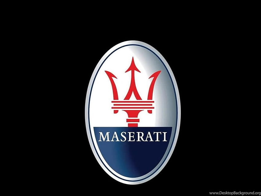 Maserati Logo Background, Maserati Emblem HD wallpaper | Pxfuel