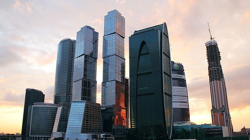 Città, Architettura, Mosca, Russia, Moscow City Sfondo HD