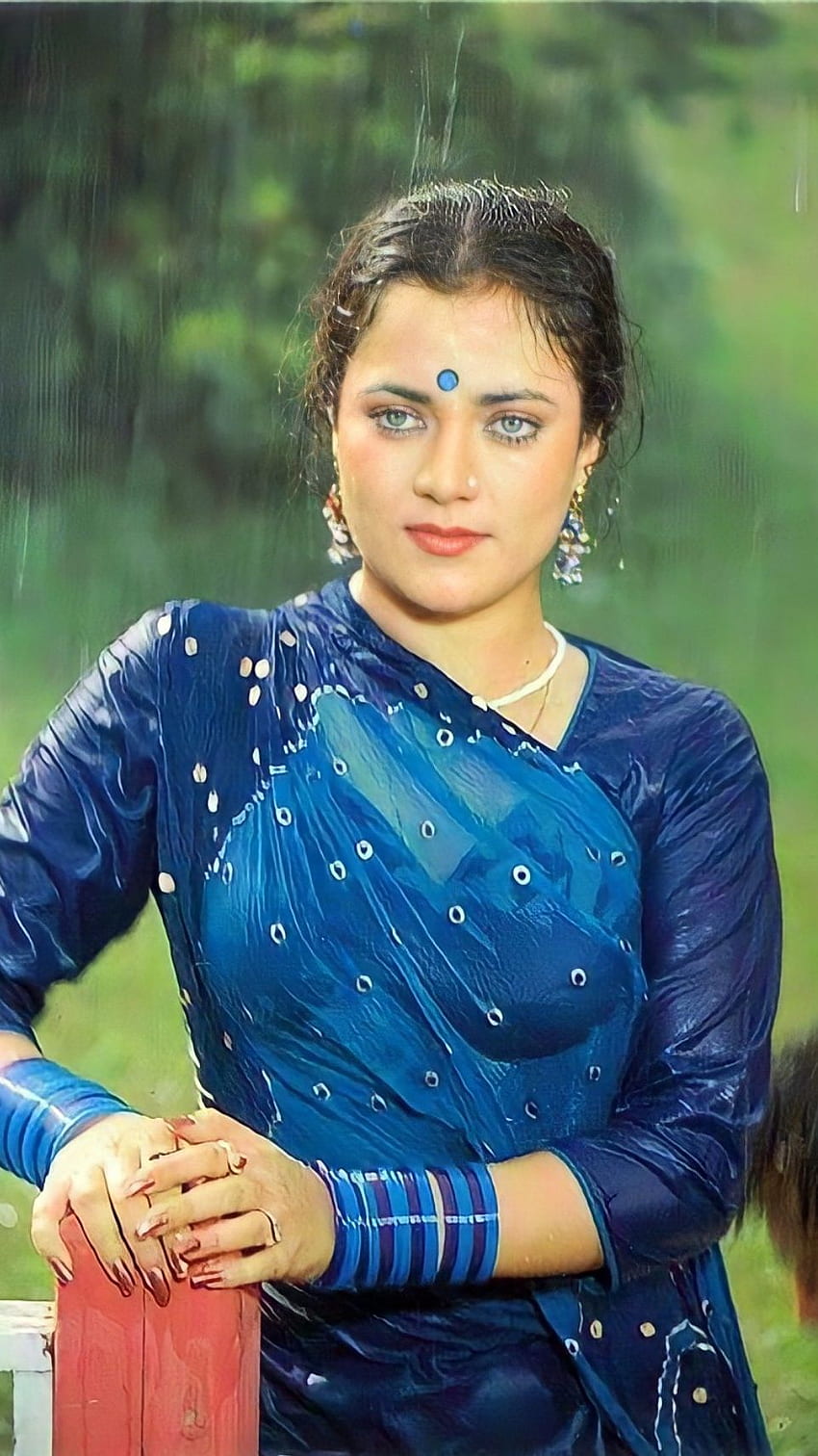 Mandakini, bollywood actress, vintage HD phone wallpaper