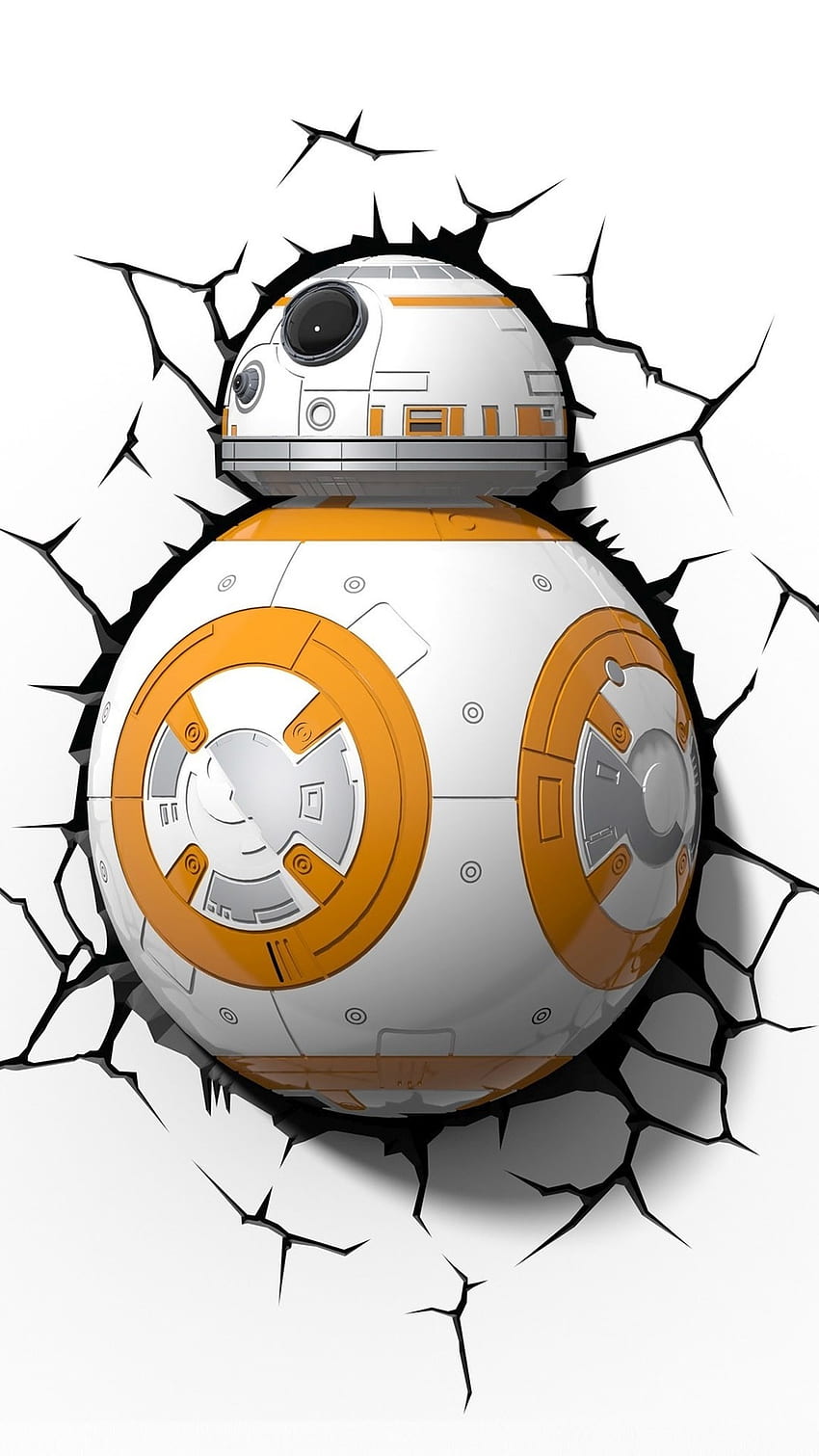 BB-8 di dinding - Star Wars: Episode VII - The Force Awakens wallpaper ponsel HD