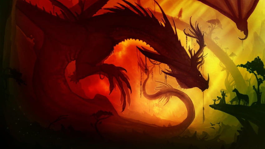 Dragon, Cool Dragon PC Fond d'écran HD