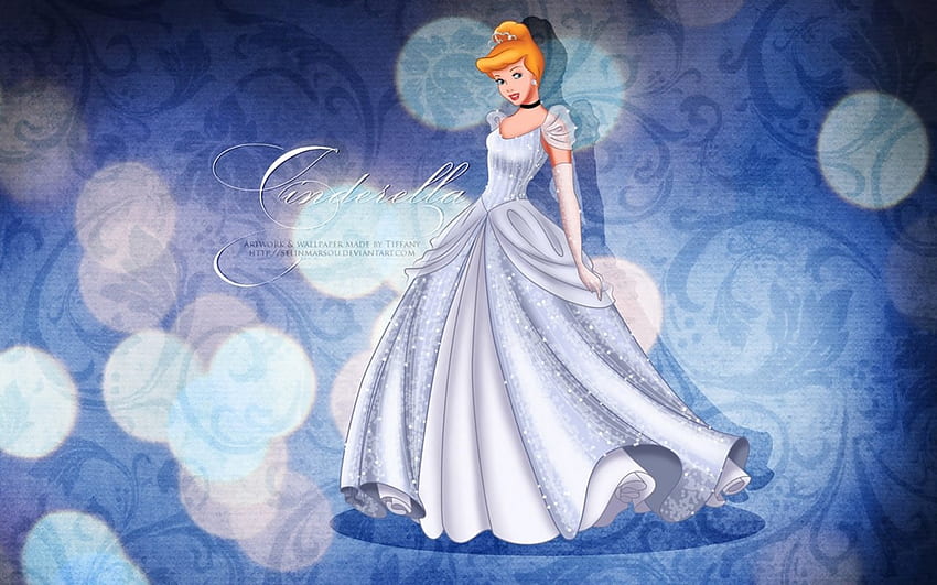 Cinderella, Beautiful, Dress, In, A, Blue HD wallpaper | Pxfuel
