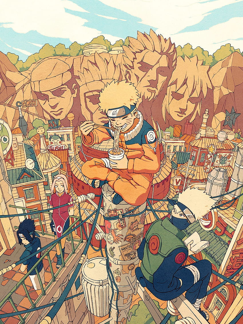 ArtStation - Pueblo de Konoha, Kevin Hong. Naruto shippuden sasuke, naruto shippuden, Naruto shippuden anime, Naruto Leaf fondo de pantalla del teléfono