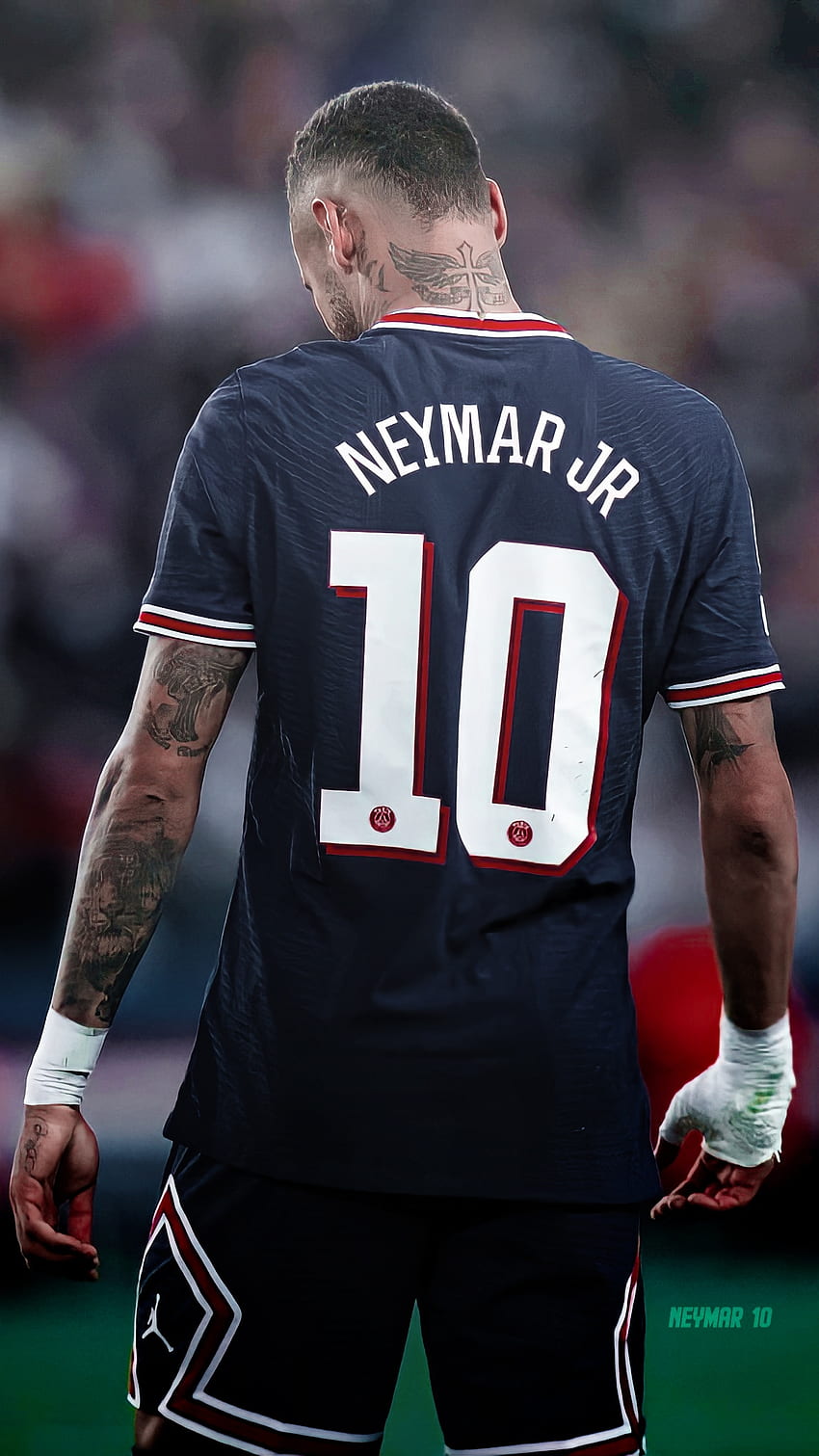 Neymar Jr WP, спортна униформа, Neymar Jr, футбол, спортна екипировка, neymarjr HD тапет за телефон