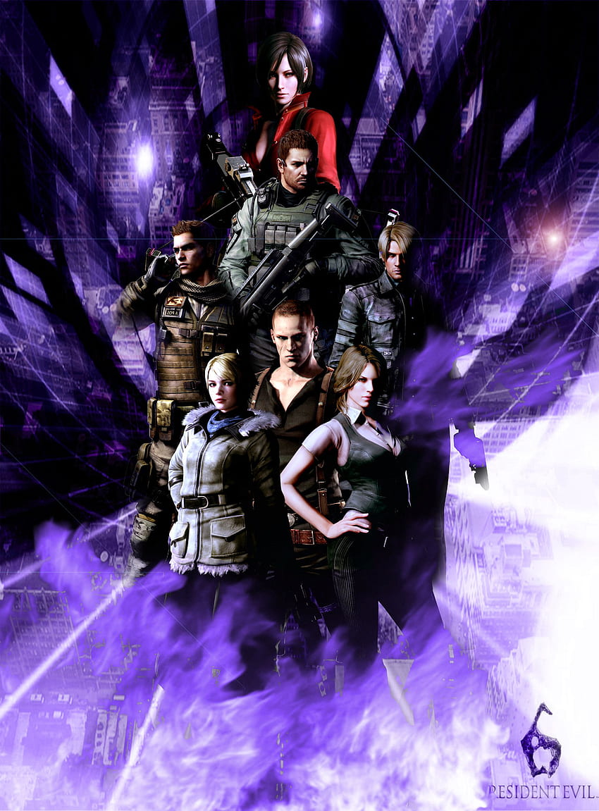 Resident Evil 6 Android wallpaper ponsel HD