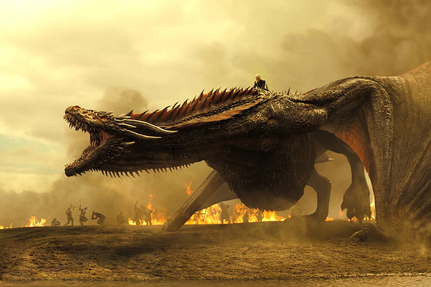 Game of Thrones Dragon, Game Thrones U HD тапет