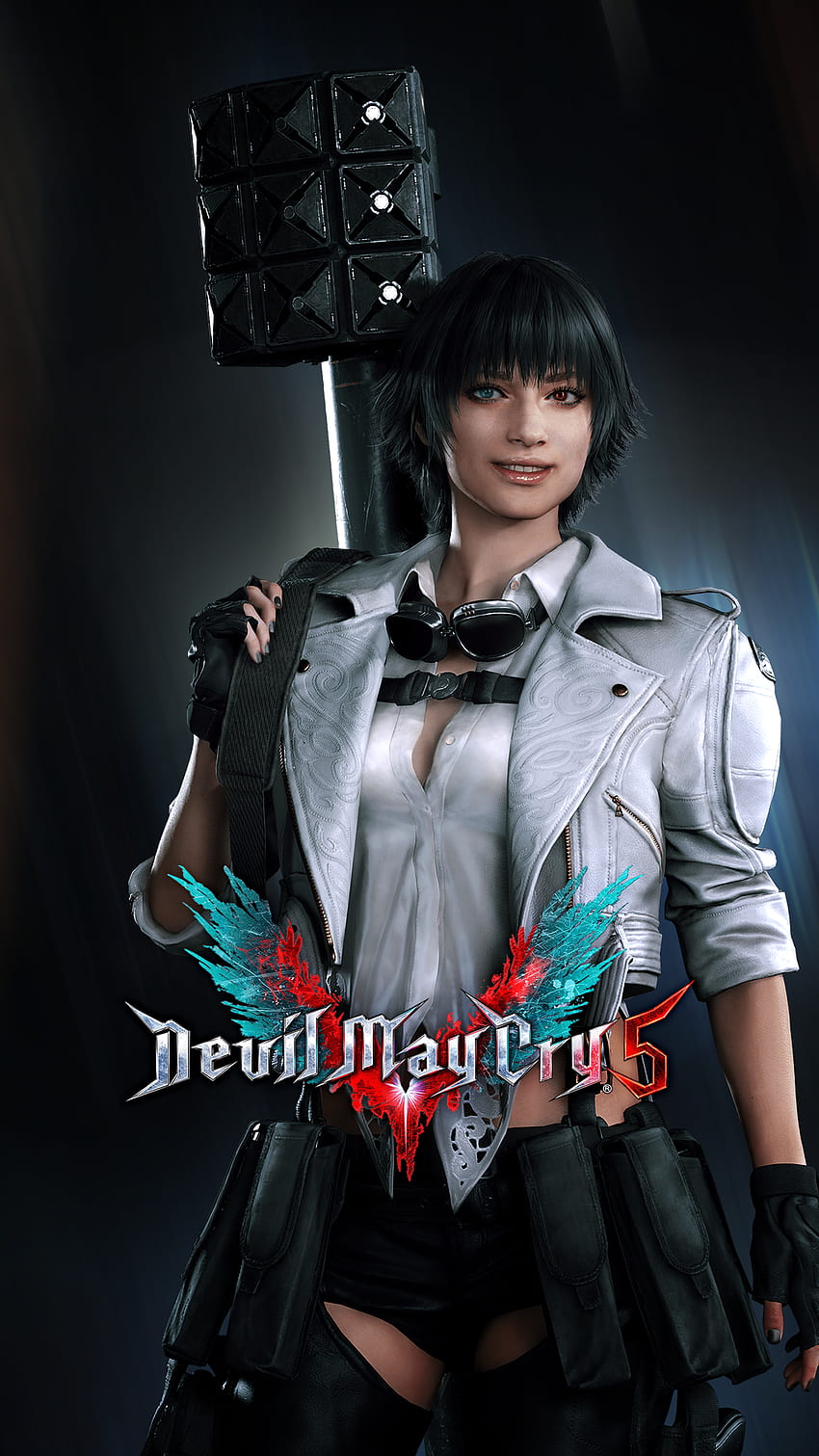 Made a phone of best girl Lady : DevilMayCry HD phone wallpaper