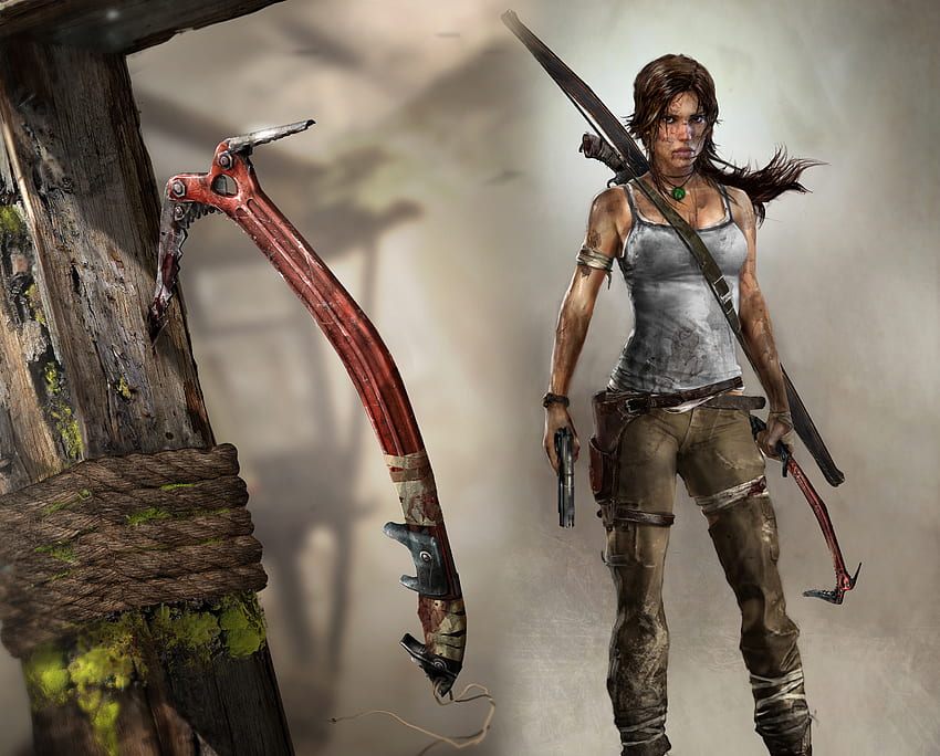 Lara Croft, renacer, tomb raider, croft, lara fondo de pantalla