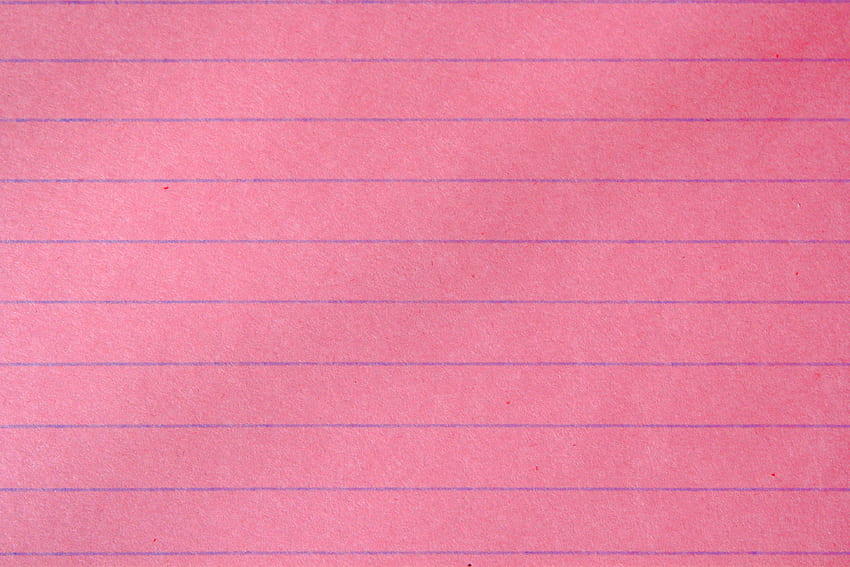  Pink Notebook Paper