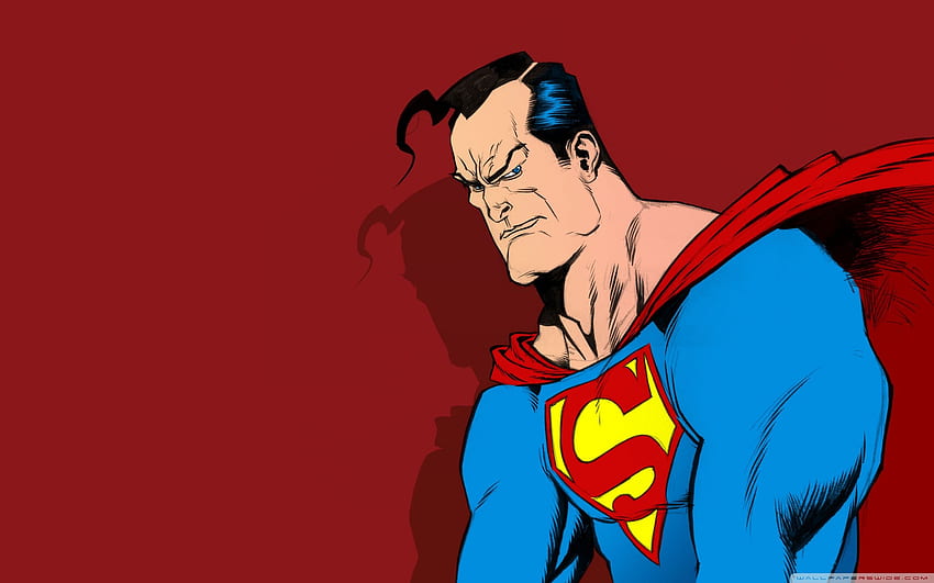 Superman Comic Art ❤ for Ultra, Cartoon Pop Art HD wallpaper