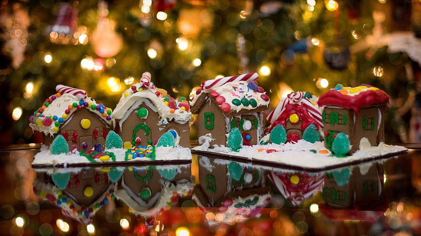 Christmas Ginger Bread House PC and Mac, Christmas Gingerbread HD wallpaper
