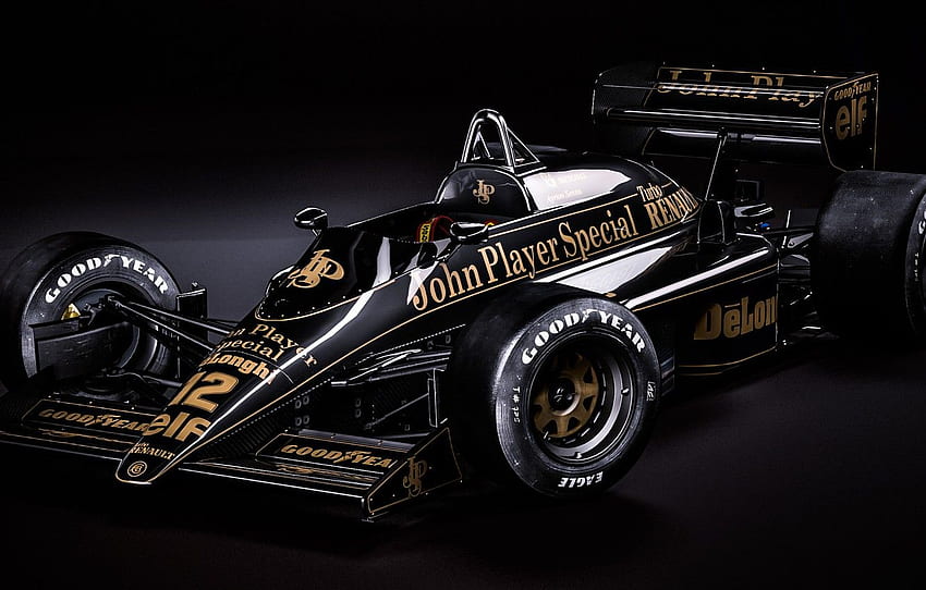the car, formula 1, rendering, Ayrton Senna, Lotus 98T, Lotus F1 HD wallpaper