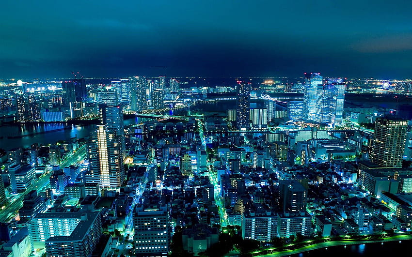 Japan, Tokyo, cityscapes, city lights, Japan Tokyo at Night HD ...