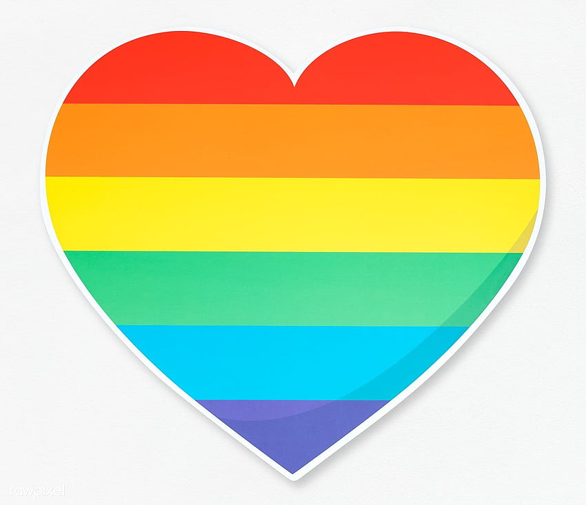 love is love man, LGBT Heart HD wallpaper
