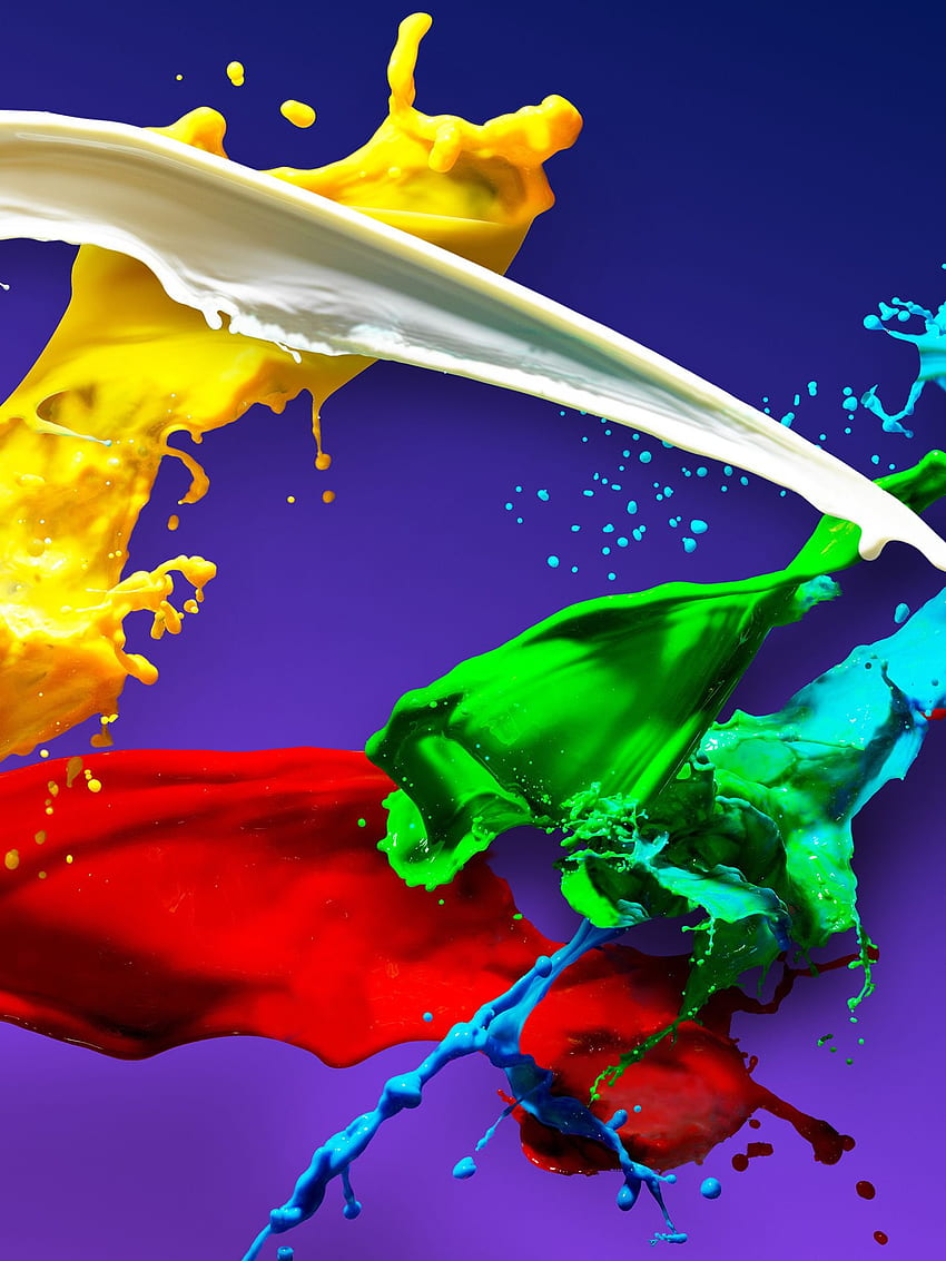 Colors Splashes, Colorful, - Lenovo Yoga Tablet - - HD phone wallpaper
