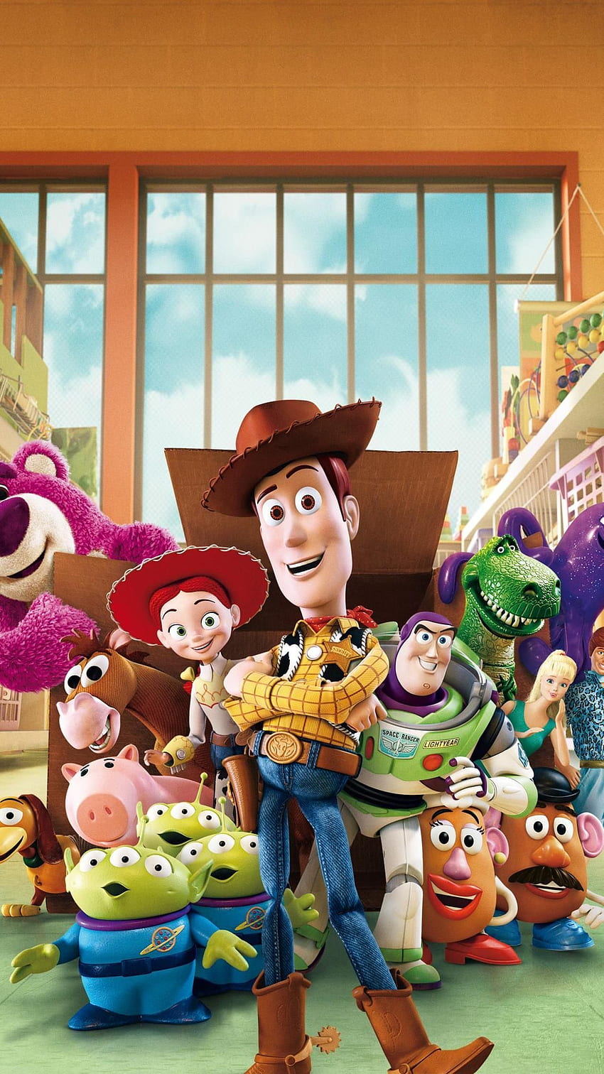 Toy Story 3 (2010) Phone . Moviemania. Toy story 3 movie, Toy story 3, Cute disney HD phone wallpaper