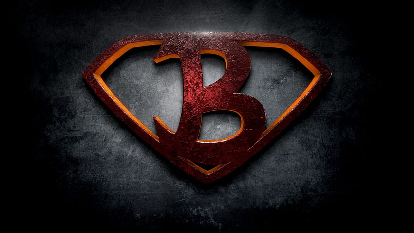 文字 B ロゴ スタイルの文字 B - スーパーマン ロゴ 文字 F - -、メッセージ 高画質の壁紙