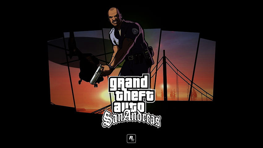 Grand Theft Auto San Andreas, Rockstar Games, Video Games, PlayStation 2 / and Mobile Background HD wallpaper