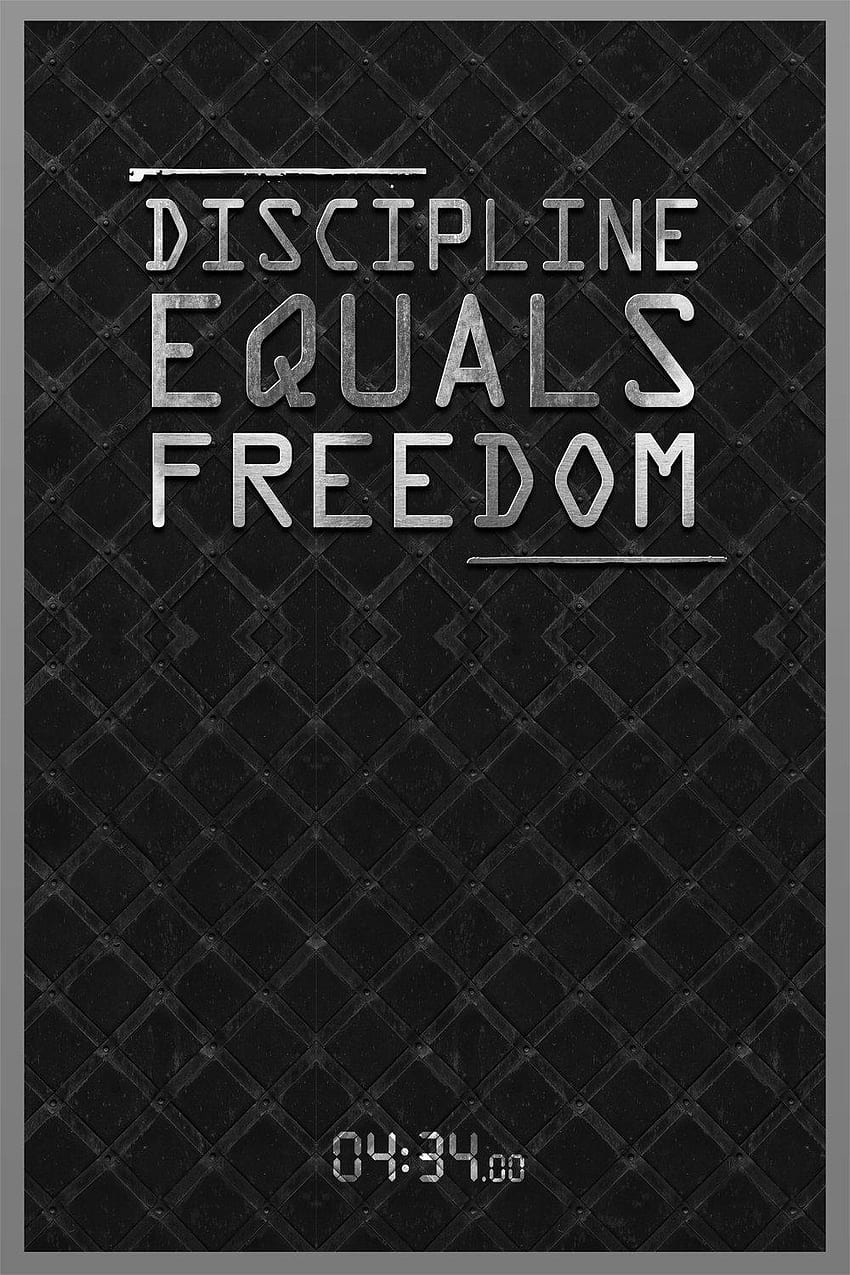 Discipline Equals dom iPhone HD phone wallpaper